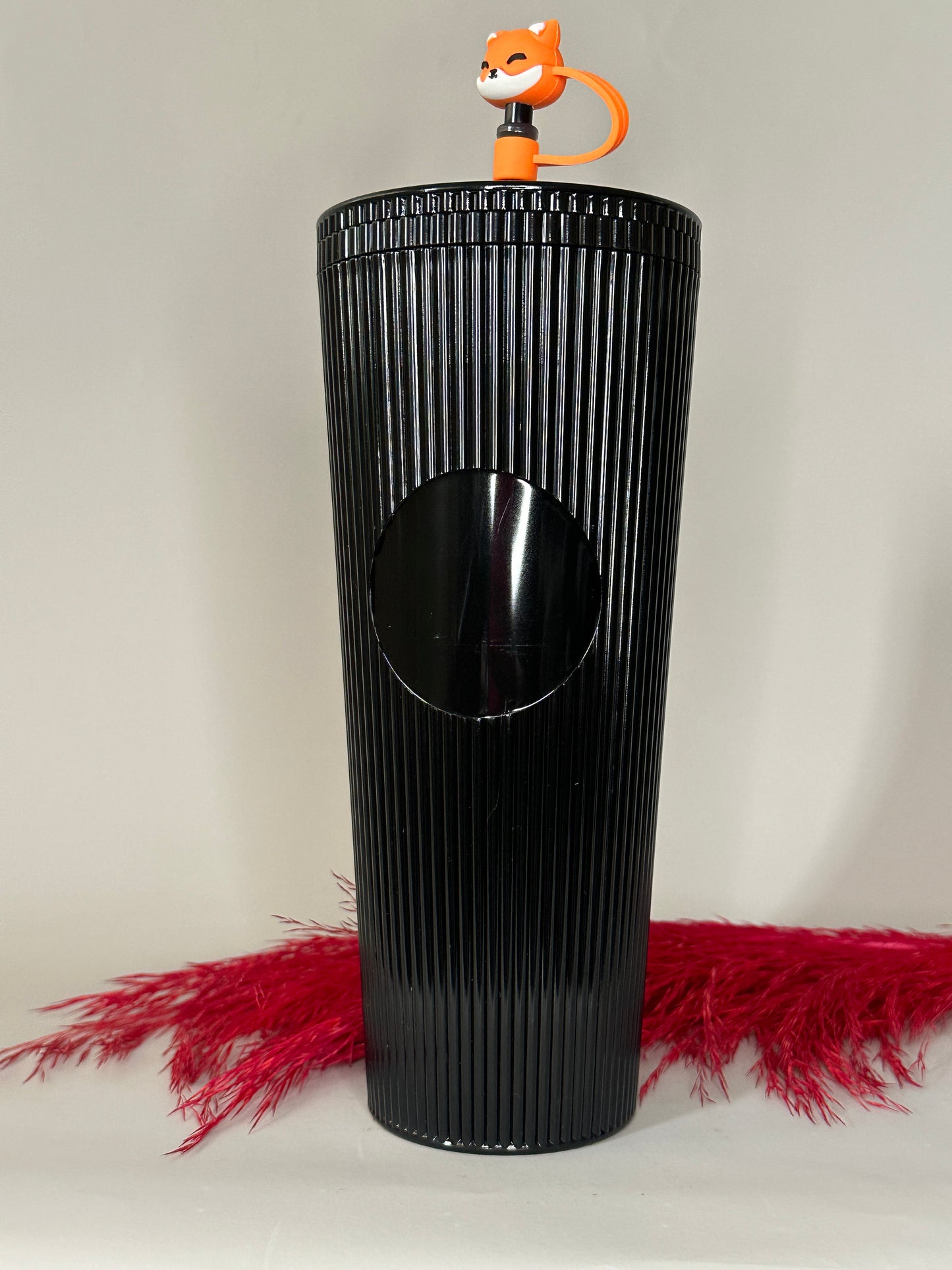 Black Stripped Tumblers