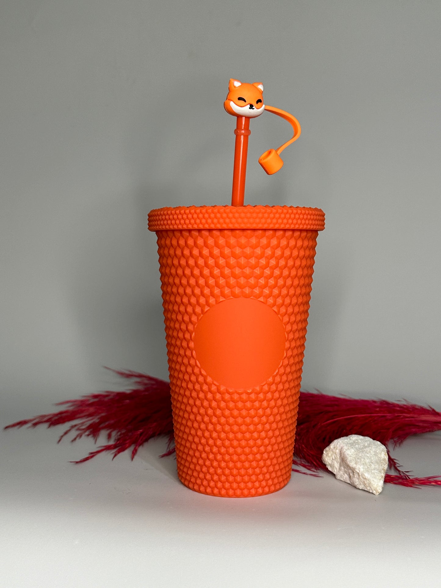Orange Studded Tumbler