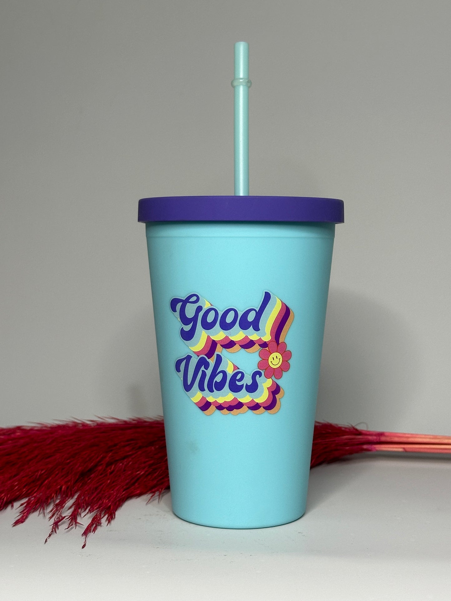 Good Vibes Acrylic Tumbler