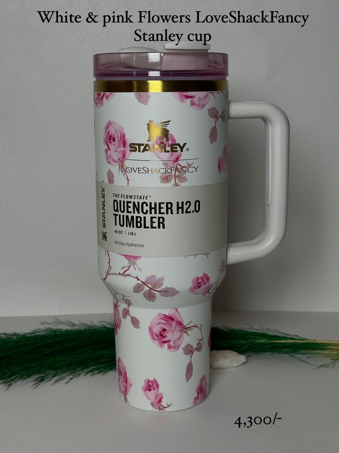 WHITE LOVESHACKFANCY X STANLEY CUP