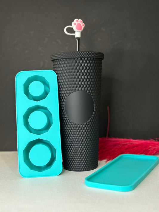 Black Studded tumblers